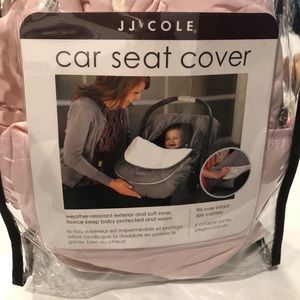New u used JJ Cole car seat cover in Pink